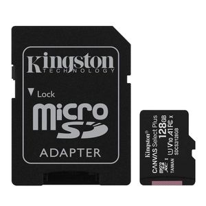 #MEMORIA MICRO SD 128GB CANVAS PLUS KING