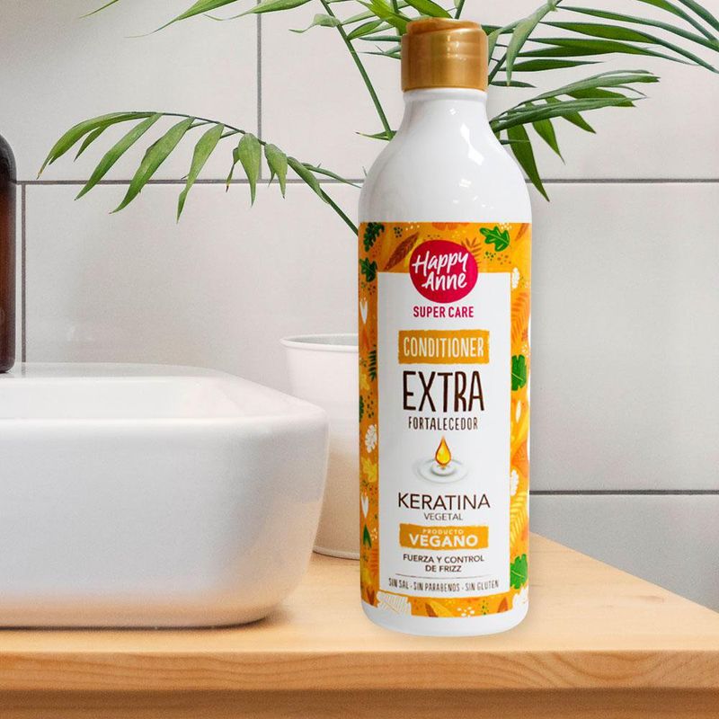 Acondicionador Extra Fortalecedor Keratina 340 Ml - Happy Anne