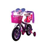 Bicicleta Star Niña de 12 plg con Canasta y Porta Muñeca Diseños Surtidos