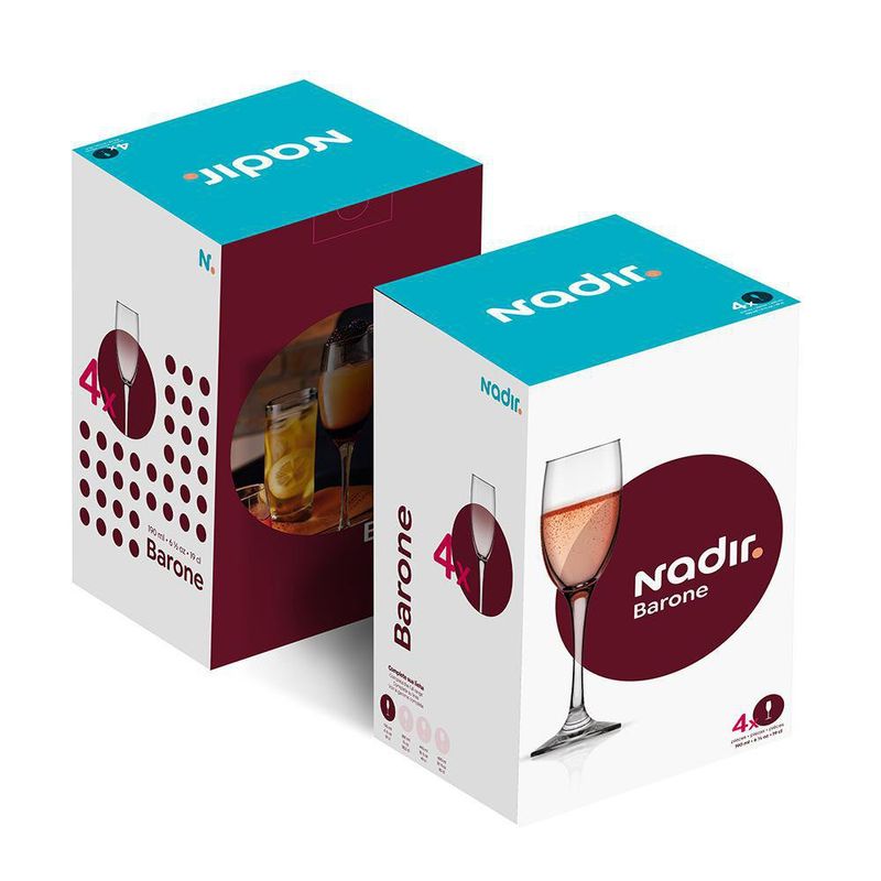 Set de 4 Copas para Champagne