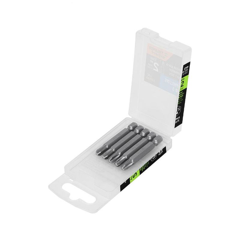 Set De 5 Puntas Philips Ph3 2 Plg - Truper Expert