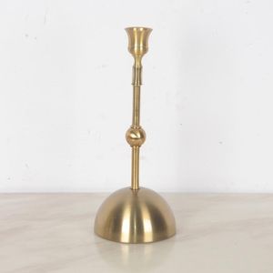 Candelero Metálico Bronce