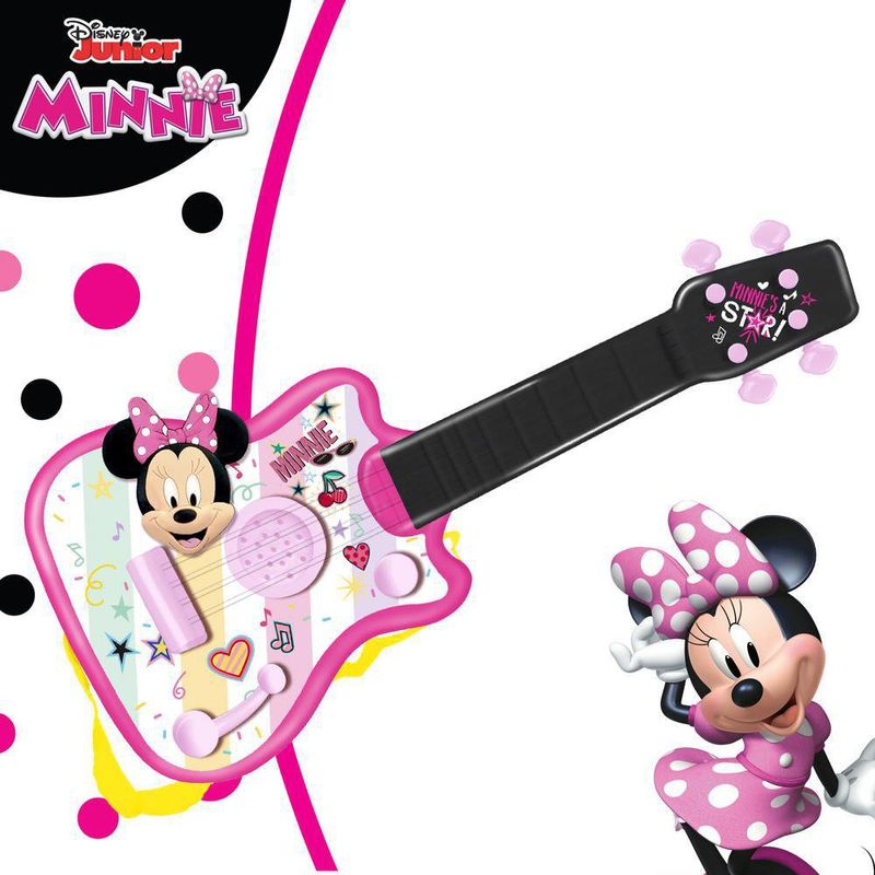 Guitarra Infantil Minnie Mouse