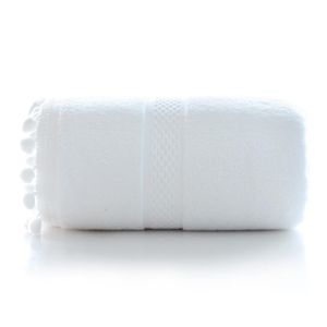 Toalla de Baño 100% Algodón Blanca 70 x 140 Cm