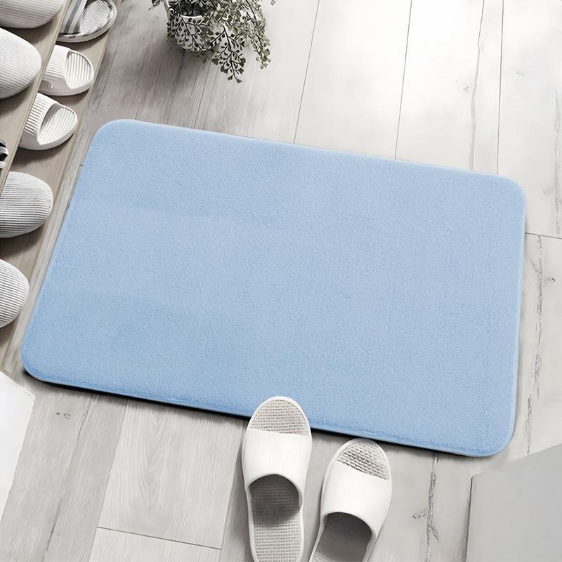Alfombra de Baño de Textura Suave Colores Surtidos