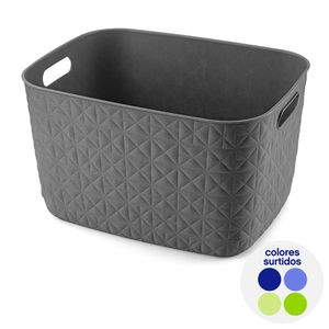 Canasta Softex 19 L Colores Surtidos
