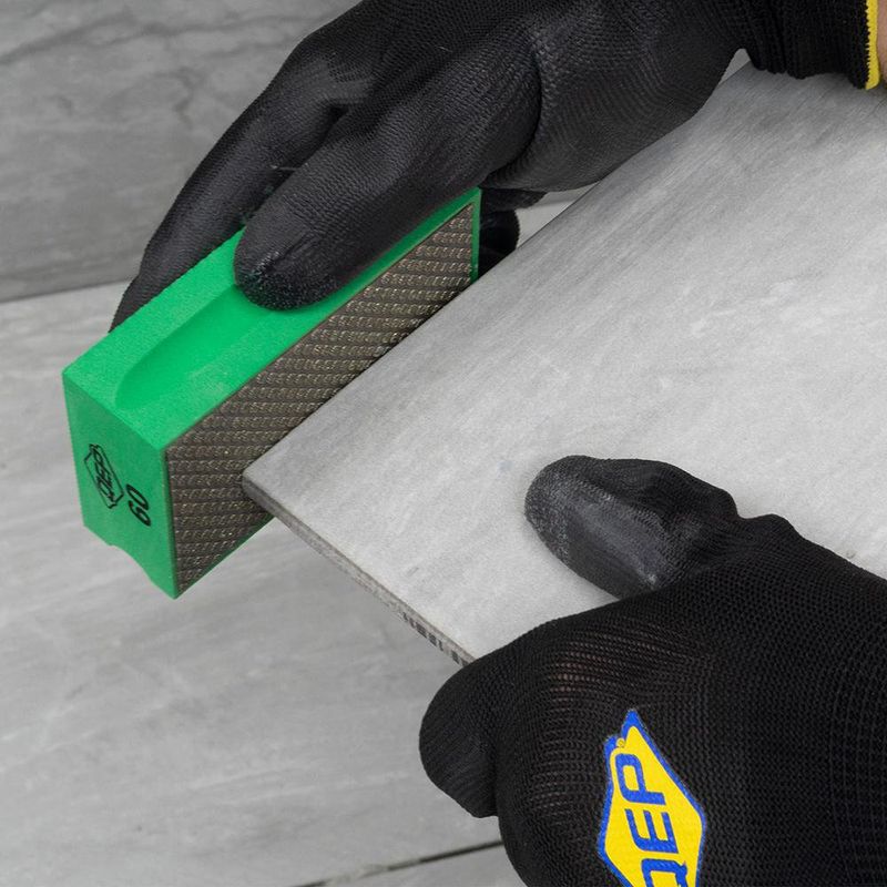 Bloque de Lijado Diamantado Verde Grano 60