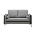 Sofá Atenas Gris 2 Plazas 132X82X84 Cm