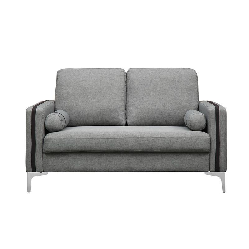 Sofá Atenas Gris 2 Plazas 132X82X84 Cm