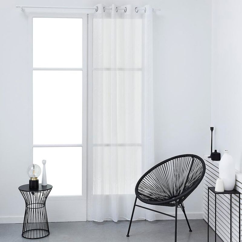 Cortina Voile Blanco