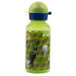 Pachón Plástico Verde Diseño Minecraft 400 ml