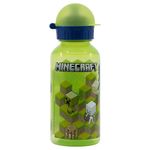 Pachón Plástico Verde Diseño Minecraft 400 ml
