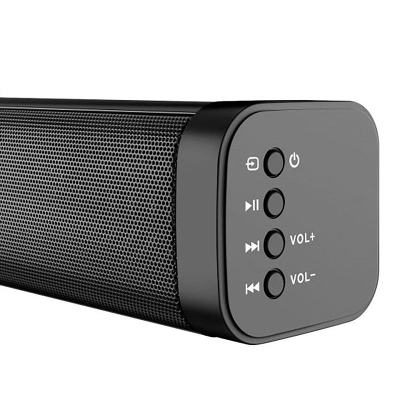 Barra de Sonido Steren  Bluetooth Negro 300W