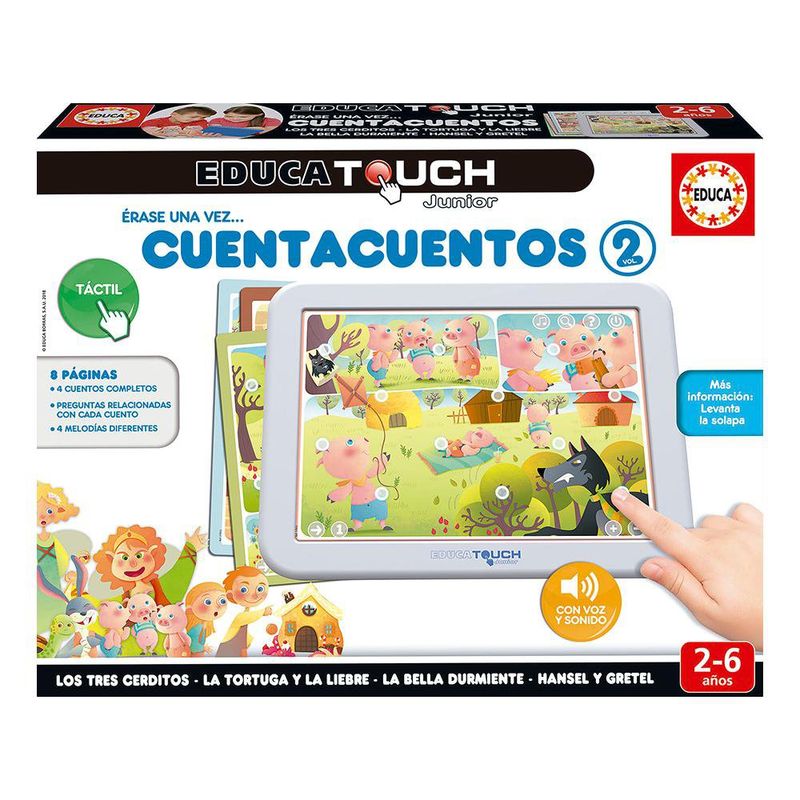 Érase una Vez Cuentacuentos Vol. 2 Educa Touch Junior