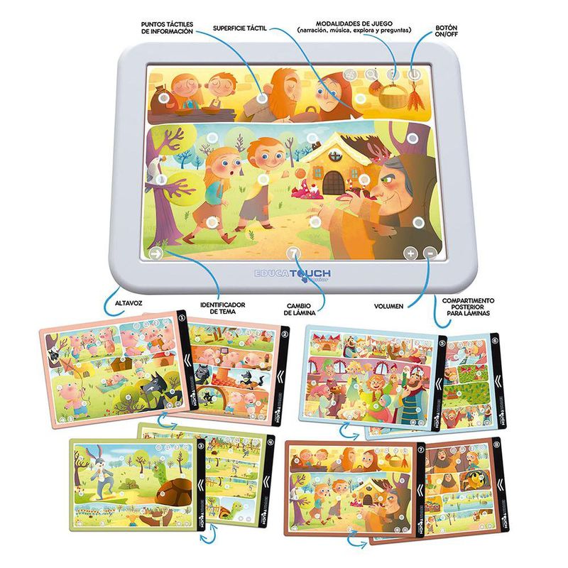 Érase una Vez Cuentacuentos Vol. 2 Educa Touch Junior