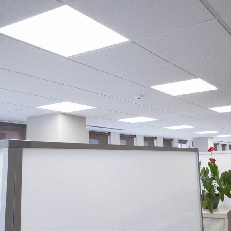 Panel LED de 40W Cuadrado Empotrable Edge-Lit Blanco Luz Fría 60 Cm