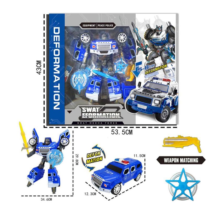 Robot SWAT Eformation Mecha Force - Koala Kids