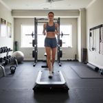 Walkingpad para Caminar en Casa u Oficina con Pantalla LCD y Motor Silencioso