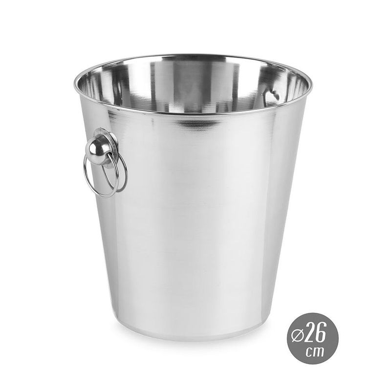 Hielera de Acero Inoxidable de 26 Cm