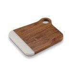 Tabla de Madera y Mármol 30.5x24.3 Cm