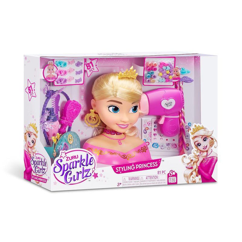 Busto de Peinado con Accesorios