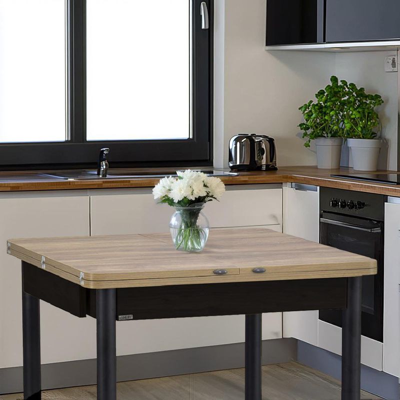Mesa Extensible con Patas de Metal