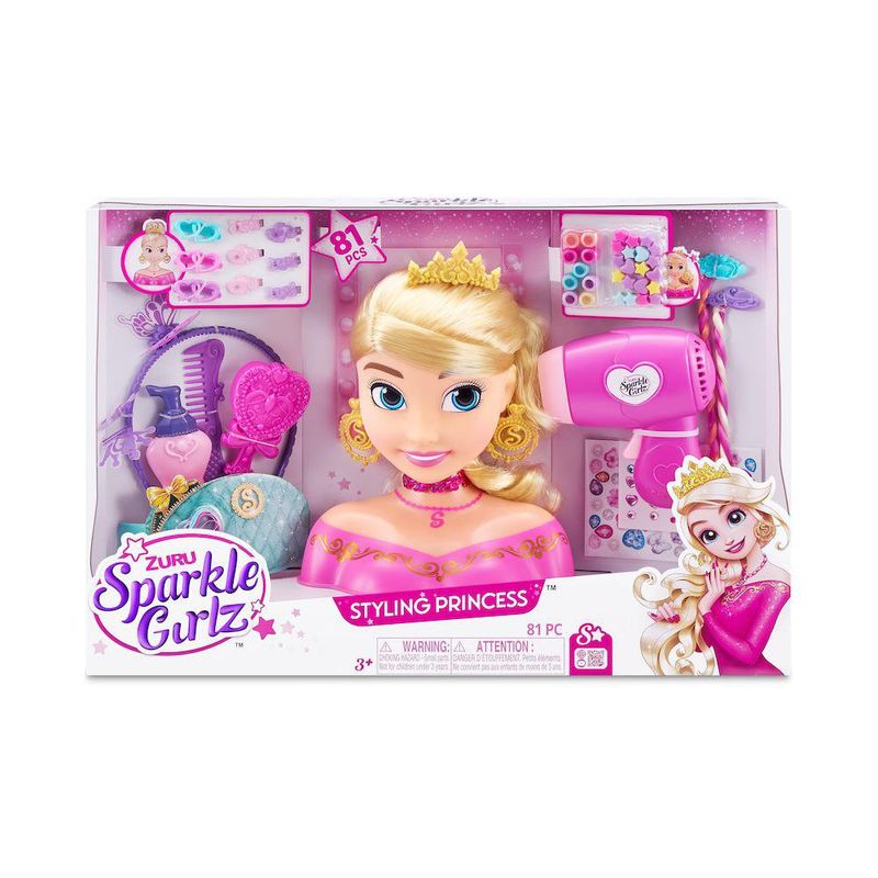 Busto de Peinado con Accesorios