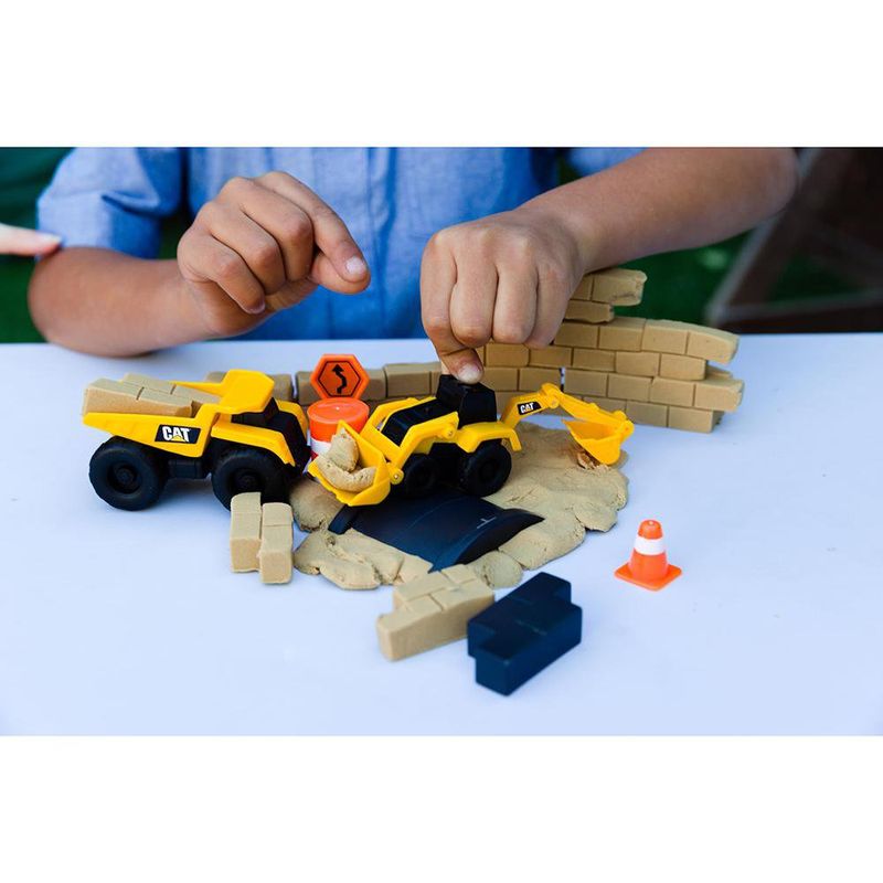 Juego Dig N' Build CAT con 2 Vehículos