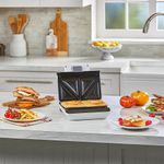 Sandwichera Blanca 2 Porciones