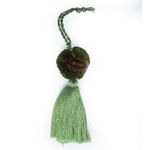 Pompón Elaborados Artesanalmente Verde Jade