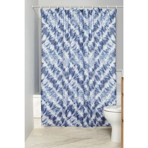 Cortina para Ducha Dazzling con Diseño en Azul