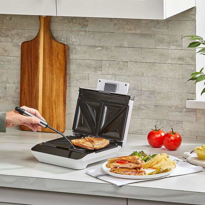 Sandwichera Blanca 2 Porciones