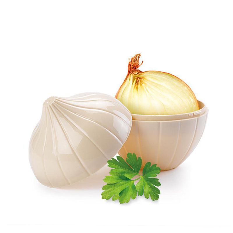 Contenedor de Plástico para Cebolla Blanco