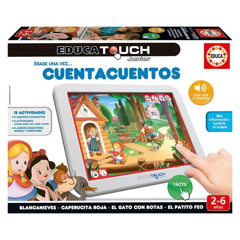 Érase una Vez Cuentacuentos Interactivo Educa Touch