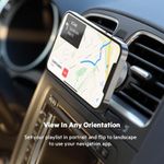 Soporte de Ventilación para Automóvil con Magsafe Gris