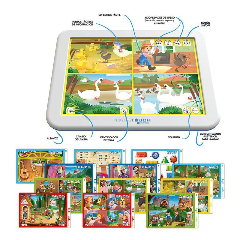 Érase una Vez Cuentacuentos Interactivo Educa Touch