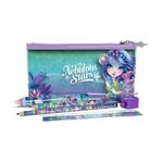 Estuche Escolar con Accesorios y Diseño de Fantasía