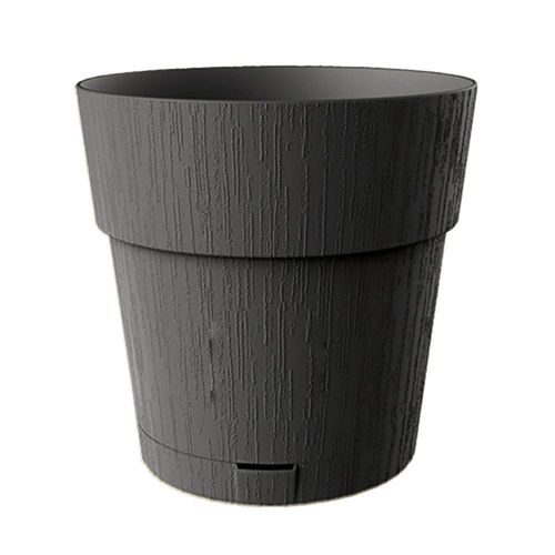 Maceta de Plástico Pianeta Grafito 5.91 X 5.91 Plg