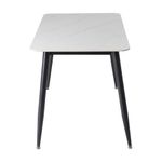 Set Comedor Bremis para 4 Personas Color Gris Oscuro