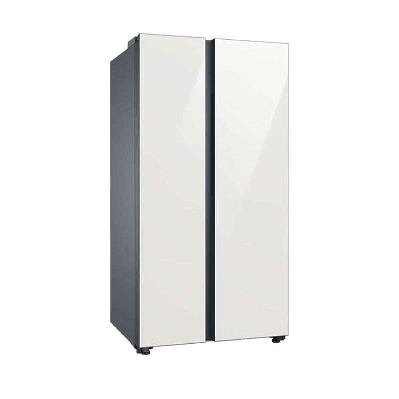 Refrigerador Samsung Side By Side Bespoke SpaceMax 23 Pie³ Color Blanco