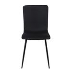 Set Comedor Bremis para 4 Personas Color Gris Oscuro