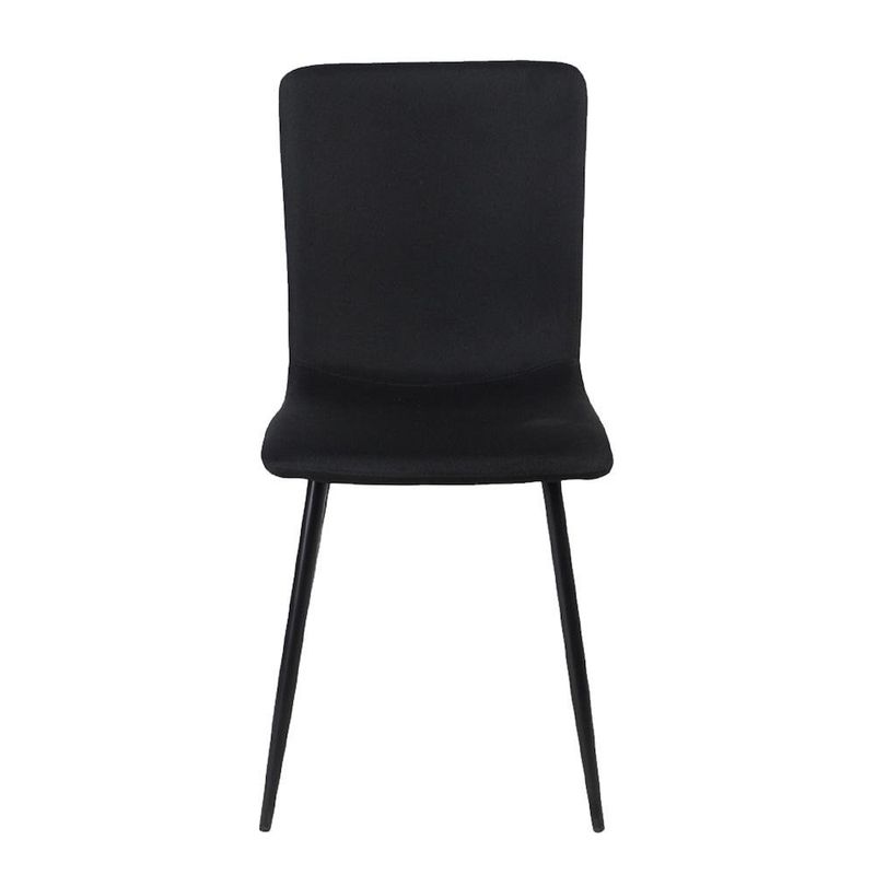 Set Comedor Bremis para 4 Personas Color Gris Oscuro