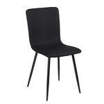 Set Comedor Bremis para 4 Personas Color Gris Oscuro