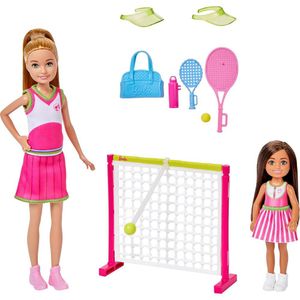 Set de Clases de Tenis Barbie con Stacie y Chelsea