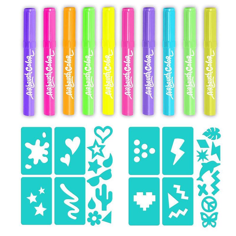 Kit Creativo Airbrush Plush Neon