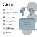 Audífonos Inalámbricos Azul - Cubitt