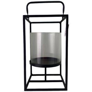 Candelero de Metal Negro