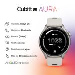 Reloj Inteligente Aura Gris