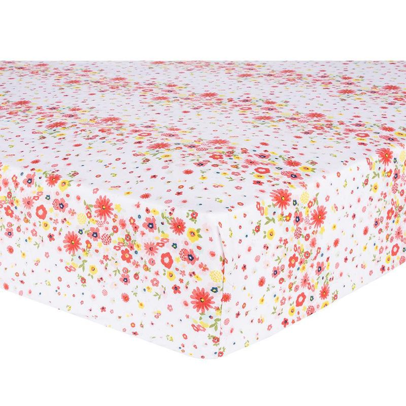 Set de Sábanas Cobertoras 2 Piezas Chispas Floral Multicolor