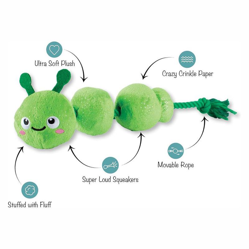 Juguete para Perro de Oruga con Cuerda